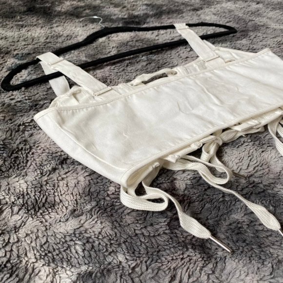 The Vixen Mini Denim Corset Top - Picture 9 of 9